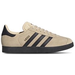 Men's - adidas Originals Gazelle Messi - Crystal Sand/Core Black