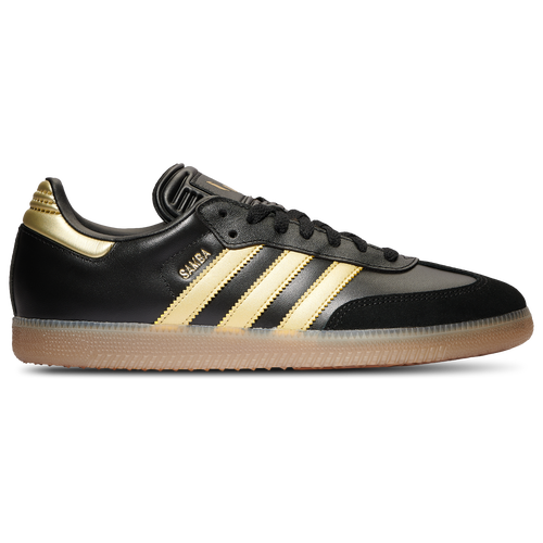 

adidas Mens adidas Samba Messi - Mens Basketball Shoes Black/Gold Size 10.0