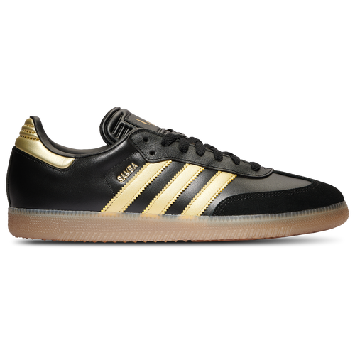 

adidas Mens adidas Samba Messi - Mens Basketball Shoes Black/Gold Size 7.5