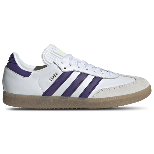 

adidas Mens adidas Samba Messi - Mens Basketball Shoes White/Purple Size 13.0