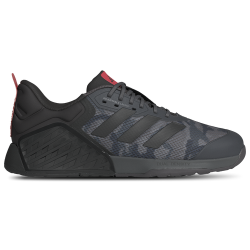 

adidas Mens adidas Dropset 3 GFX Training - Mens Shoes Grey/Black/Bright Red Size 12.0