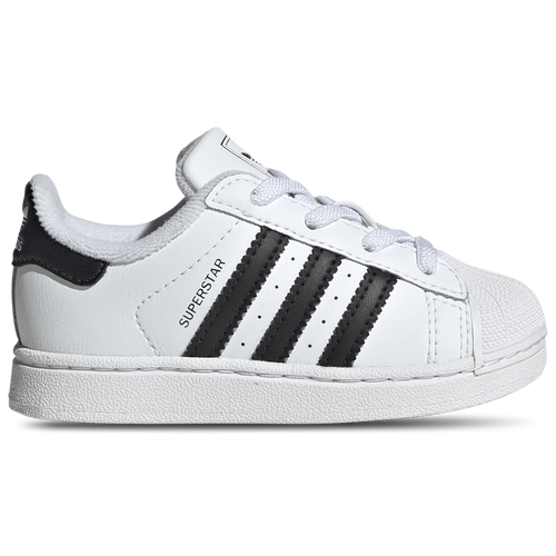 BOYS - adidas Originals Superstar II Elastic Lace - White/Black