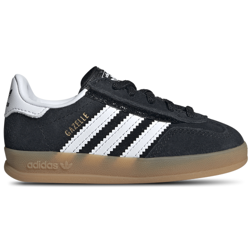 adidas Originals Gazelle Indoor Elastic Lace - adidas Ftwr White/Core Black Gum