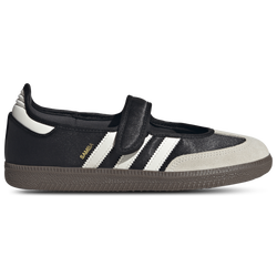 Women's - adidas Originals Samba Jane - Core Black/Off White/Gold Metallic