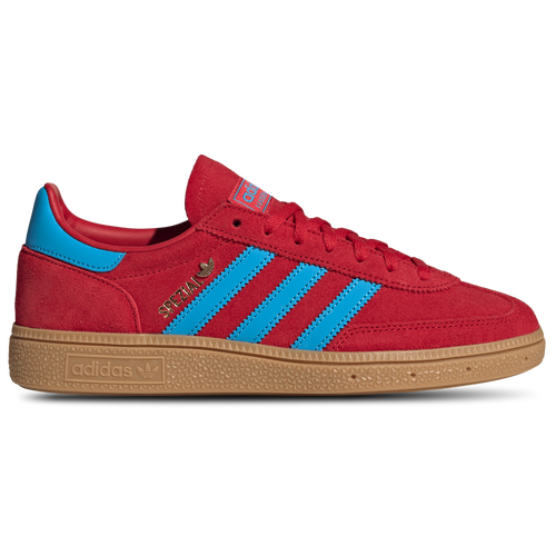 WOMENS - adidas Originals Handball Spezial - Better Scarlet/Lucid Aquamarine Gold Met