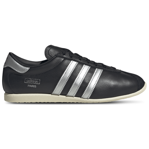 WOMENS - adidas Originals Paris - Core Black/Cream White Silver Met