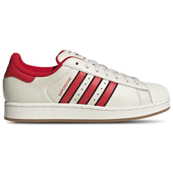 Men's - adidas Originals Superstar II - Core Black/Off White/Better Scarlet