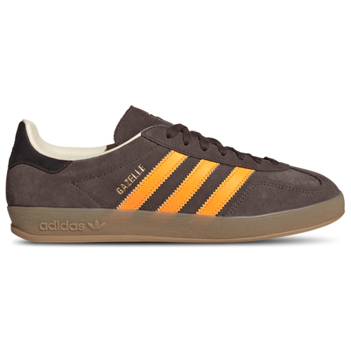 MENS - adidas Originals Gazelle - Lucid Tangerine/Brown Wonder White