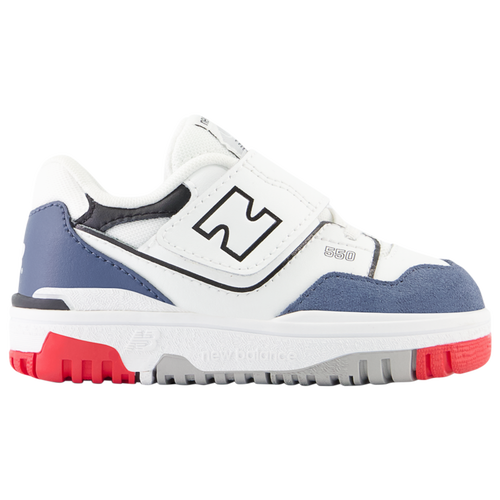 

Boys New Balance New Balance 550 - Boys' Toddler Basketball Shoe White/Vintage Indigo Size 04.0