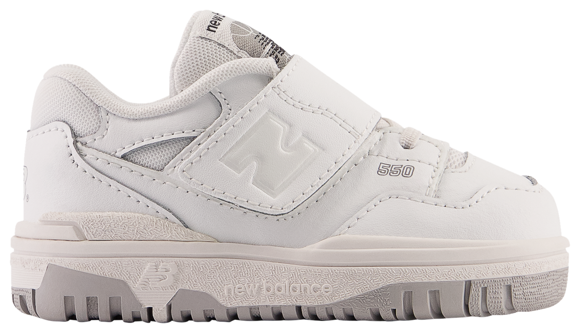 Grey new balance toddler best sale