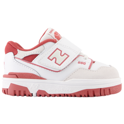 Boys' Toddler - New Balance 550 - White/Red