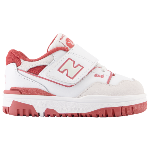New Balance Kids' Boys  550 In White/red