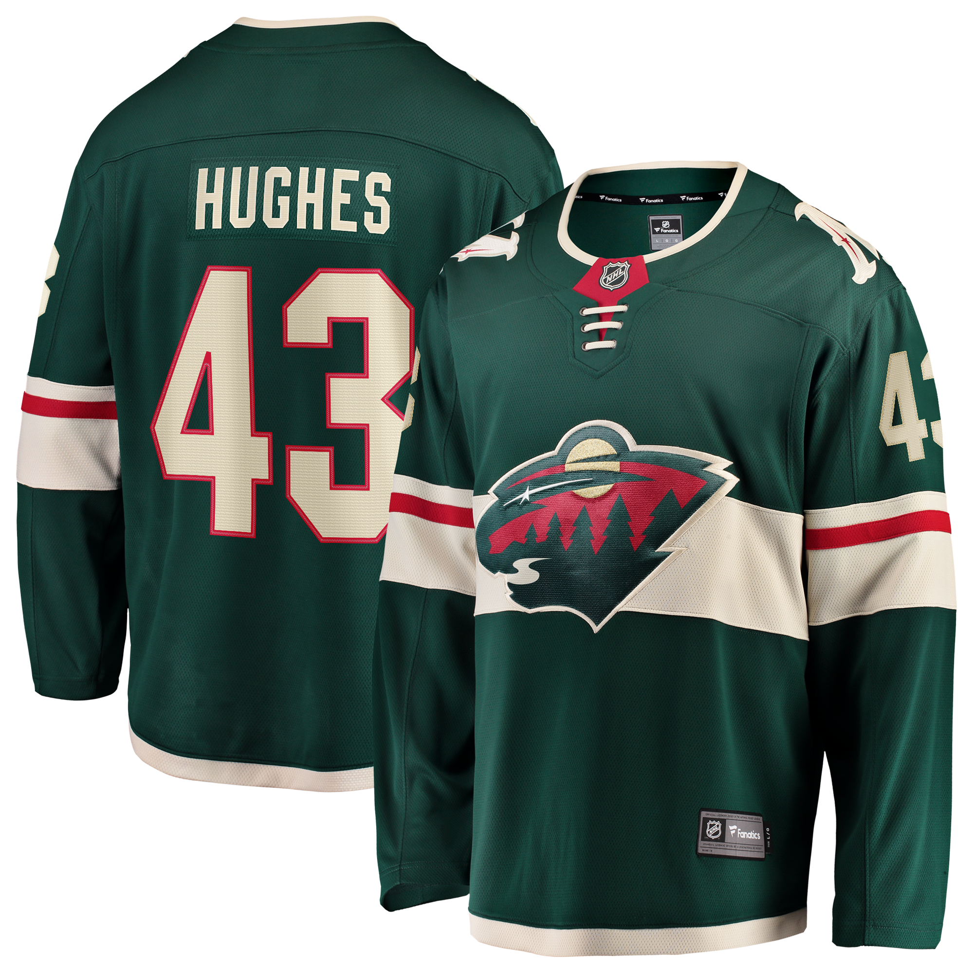 Fanatics NHL Minnesota Wild Jersey - Men's