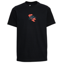 Boys' Grade School - Nike Graphic T-Shirt - Black/Orange
