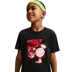 Boys' Grade School - Nike NSW Tee Sole Food - Black/Red
