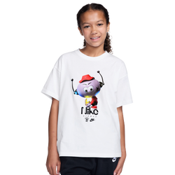 Boys' Grade School - Nike M90 Max Grail T-Shirt - White/Black