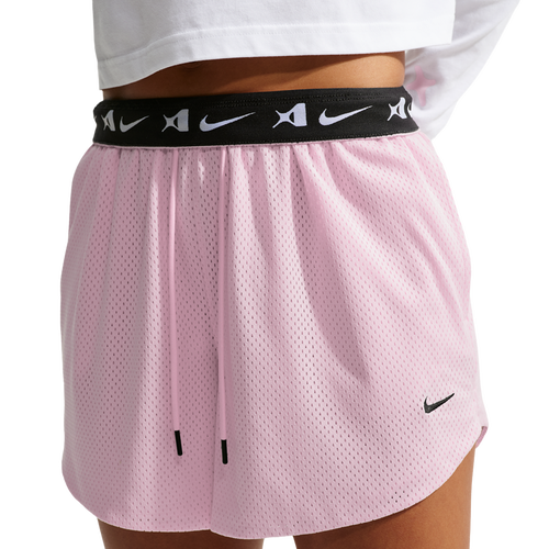  - Nike A'Ja Dri-FIT Sig Court Short - Black/Pink Foam