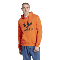 Adidas trefoil hoodie foot locker shop