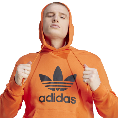 Adidas oversized hoodie orange on sale