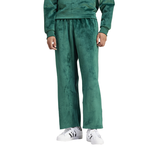 

adidas Mens adidas Premium Essentials Velvet Pants - Mens Collegiate Green Size S