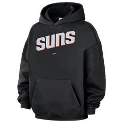 Men's - Nike Suns Wordmark Standard Issue Hoodie - Black