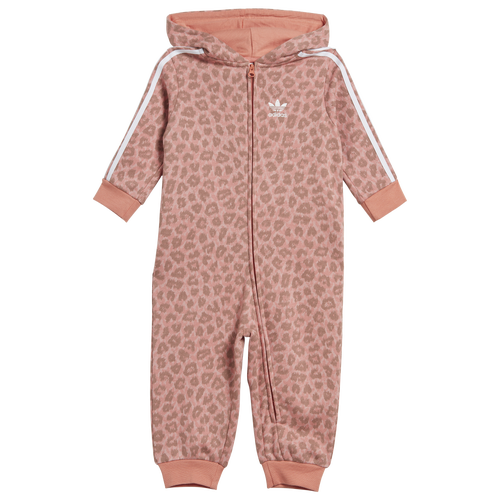 

adidas Originals adidas Originals Animal Print Hoodie Onsie - Girls' Toddler Pink/Pink Size 4T