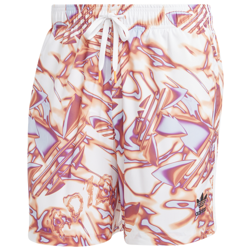 Adidas originals shorts with all over print in pink best sale