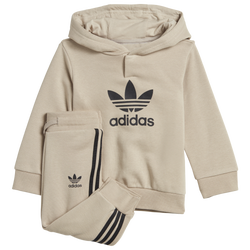 Boys' Toddler - adidas Originals Hoodie Set - Wonder Beige/Blue