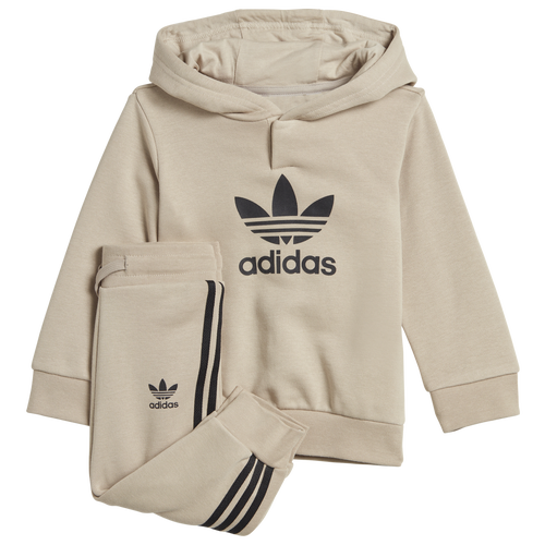 

Boys adidas Originals adidas Originals Hoodie Set - Boys' Toddler Wonder Beige/Blue Size 2T