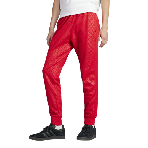 

adidas Originals Mens adidas Originals Mono Superstar Pants - Mens Red/Red Size S