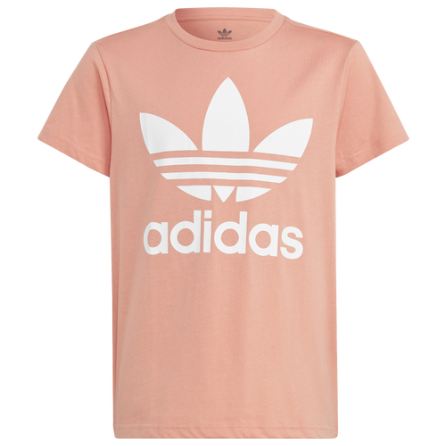 

Boys adidas adidas Trefoil Tee - Boys' Grade School Wonder Clay Size XS