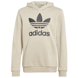 Boys' Grade School - adidas Originals Trefoil Hoodie - Wonder Beige/Brown