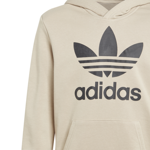 Adidas originals pullover hoodie with trefoil logo online