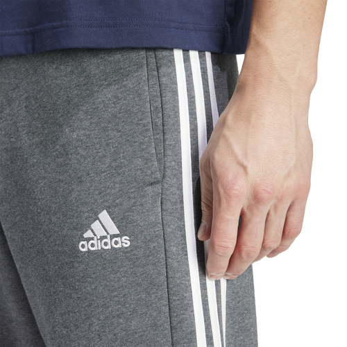 adidas Essentials 3 Stripes Open Hem Fleece Pants Foot Locker