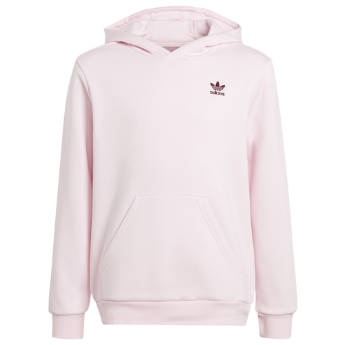 

adidas Originals Girls adidas Originals Essentials Crew - Girls' Grade School Maroon/Pink Size L