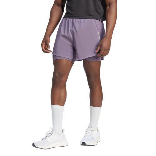 

adidas Mens adidas Designed 4 2-in-1 Shorts - Mens Shadow Violet Size L