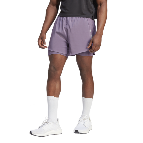 

adidas Mens adidas Designed 4 2-in-1 Shorts - Mens Shadow Violet Size M