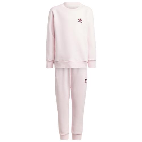 

adidas Girls adidas Essential Set - Girls' Preschool Maroon/Pink Size 4T