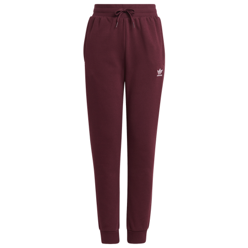 

adidas Boys adidas Essential Pants - Boys' Grade School Maroon/Pink Size L
