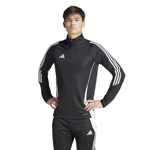 

adidas Mens adidas Tiro24 Training Top - Mens Black/White Size XS