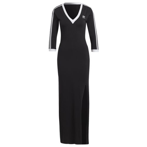 adidas Originals Maxi Dress V-Neck | Champs Sports adidas Originals Maxi Dress V-Neck | Champs Sports