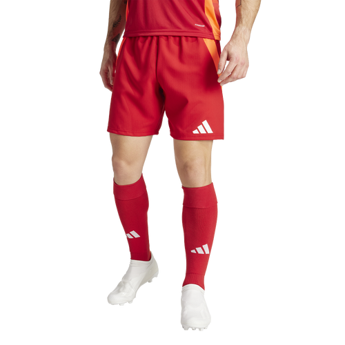 

adidas Mens adidas Tiro24 Competition Match AEROREADY 1/4 Shorts - Mens Solar Red/Team Power Red Size M