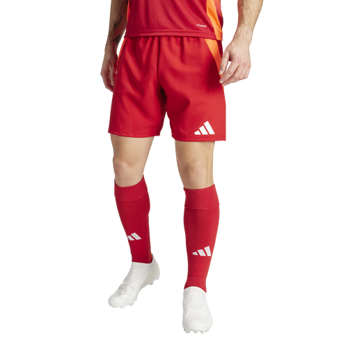 

adidas Mens adidas Tiro24 Competition Match AEROREADY 1/4 Shorts - Mens Solar Red/Team Power Red Size L