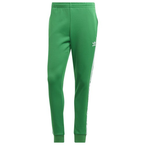 

adidas Originals Mens adidas Originals Adicolor Superstar Track Pants - Mens White/Green Size L