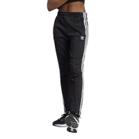 ADIDAS WOMEN SATIN TRACK PANTS H37822 BLACK PALACE PANTS Size 44 Color Black