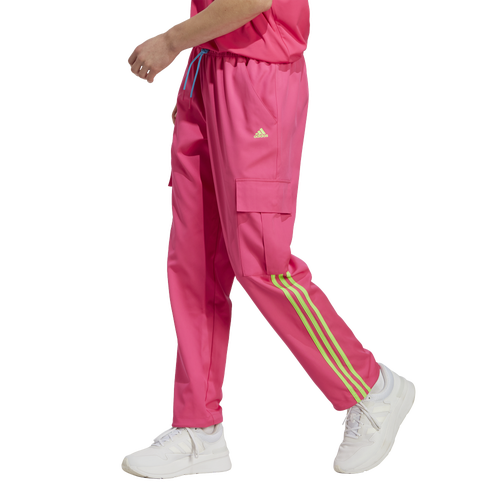 

adidas Mens adidas Kid Core Cargo Pants - Mens Pink/Green Size XXL