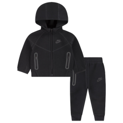 Boys' Infant - Nike Tech Fleece Full-Zip Hoodie Set - Black