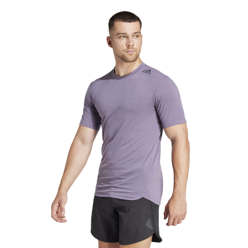 

adidas Mens adidas Designed 4 Training T-Shirt - Mens Shadow Violet Size L