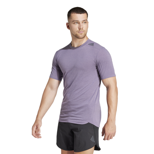 

adidas Mens adidas Designed 4 Training T-Shirt - Mens Shadow Violet Size S