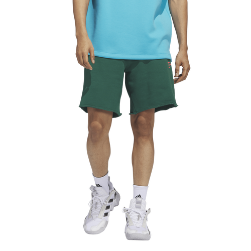 

adidas Mens adidas Trae Winter Shorts - Mens Team Dark Green/Blue Size S